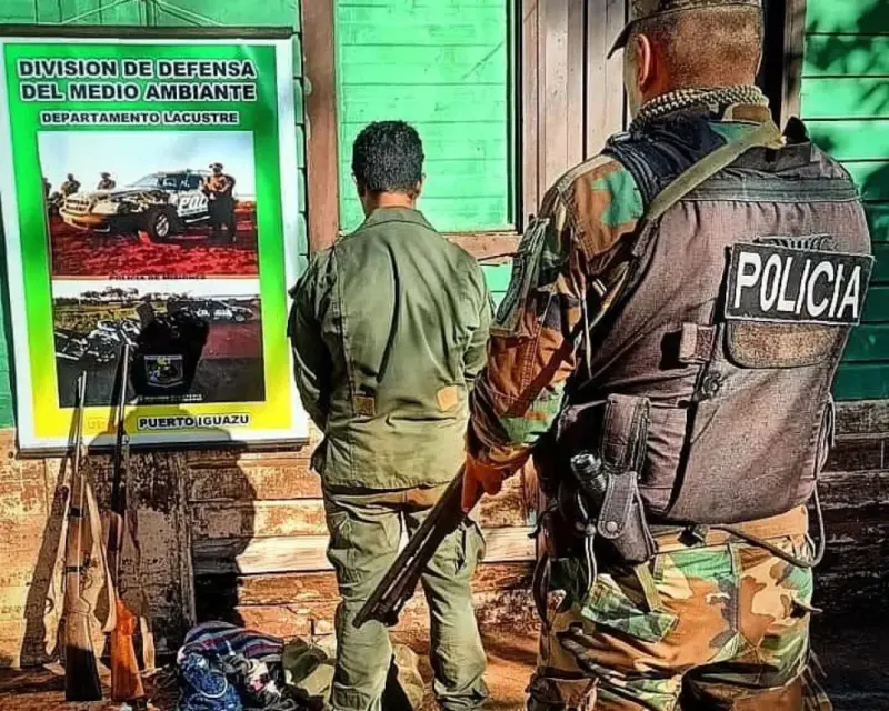 Detienen a cazador furtivo armado y a dos contrabandistas en el “Operativo de la Selva” Detienen a cazador - 7