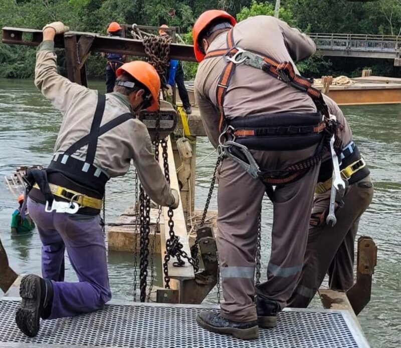Cataratas del Iguazú | Realizan tareas de verificación de seguridad en el paseo a Garganta del Diablo 5 WhatsApp Image 2024 06 15 at 17.38.10 - 4