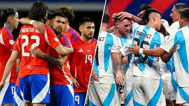Copa América | Desde las 22, la Selección Argentina se mide ante Chile buscando abrochar la clasificación a cuartos de final Selección Argentina