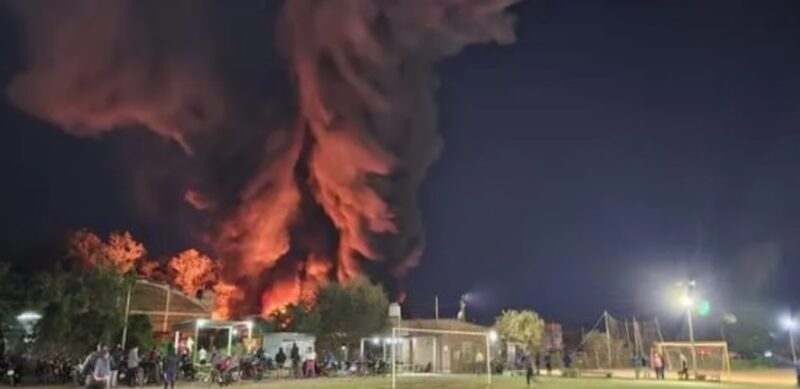 Chaco | Se incendiaron 4 galpones del Correo Argentino y se perdieron insumos sanitarios enviados por Nación fuego 1 - 1