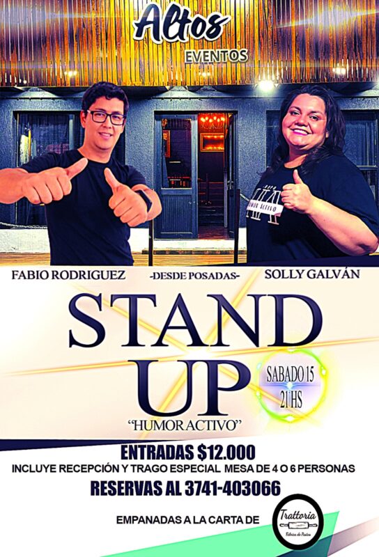Teatro | “Humor Activo” llega a Bernardo de Irigoyen con un show especial de stand Up 3 humor - 2