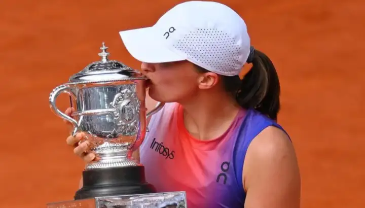Tenis | Iga Swiatek se coronó campeona del Roland Garros por cuarta vez en su carrera iga swiatek TENIS - 5
