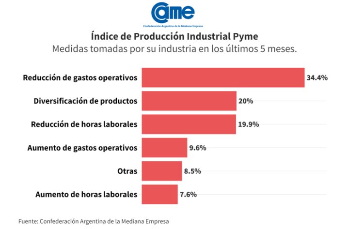 Baja demanda y deterioro de la situación financiera en el análisis de la CAME 12 image 3 47 - 11