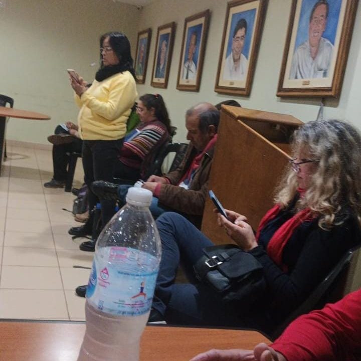 La propuesta salarial de la Provincia dejaba a la maestra con máxima antigüedad con un sueldo inferior al del policía que se inicia 9 mesa salarial de docentes del FTEL MPL y Autoconvocados en Eldorado 2 - 8