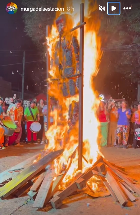 San Juan en Posadas | La Murga de la Estación vivió a pleno la fiesta del teatro y del fuego 24 murga10 - 23