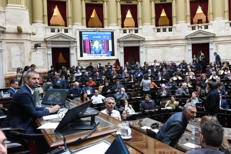 Diputados giró al Senado el proyecto de fórmula jubilatoria sesion diputados nacionales reforma previsional 5 6 24 a - 2