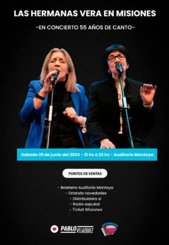Espectáculos | Las Hermanas Vera llegan a Posadas con un espectáculo sin igual 3 vera.jpeg - 2