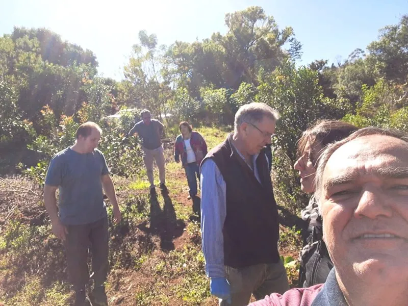 Impactante revelación sobre los bioherbicidas de AgroSustentable | “El producto desintegró a las lombrices, las hizo barro” 9 IFAI realiza trabajo de campo en Alvear Mnes Gervasoni bioinsumos glifosato tealero - 8