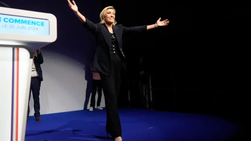 Marine le Pen lider de la agrupacion nacional 1 - 5