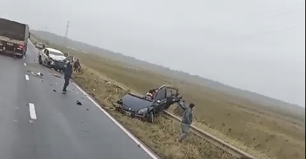 Corrientes | Cinco muertos en un trágico accidente sobre la ruta 14 Accidente