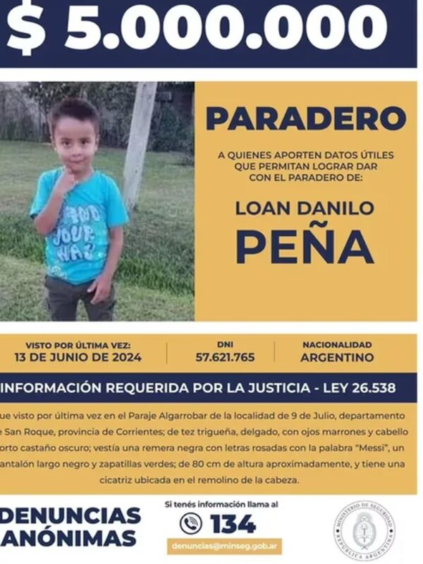 Caso Loan | Vence el secreto de sumario y Burlando ofreció su propia recompensa 2 WhatsApp Image 2024 07 15 at 11.31.32 - 1