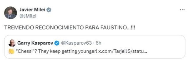 Ajedrez | “Chessi”, el tremendo elogio de un campeón del mundo a Faustino Oro 4 image 1 7 - 3