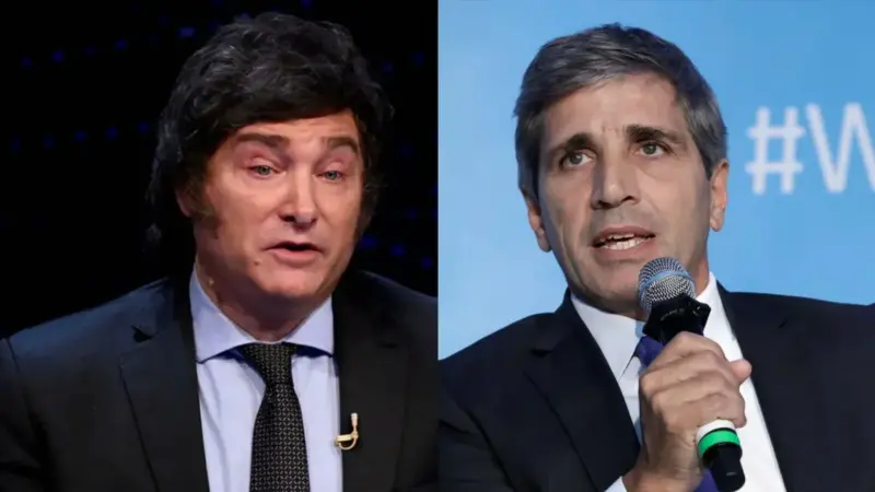 Anuncios de Milei y Caputo | “El gobierno ha decidido dilapidar las reservas para contener el tipo de cambio paralelo” milei y caputo anuncios del gobierno sobre intervencion en el dolar ccl con resrvas del BCRA - 1