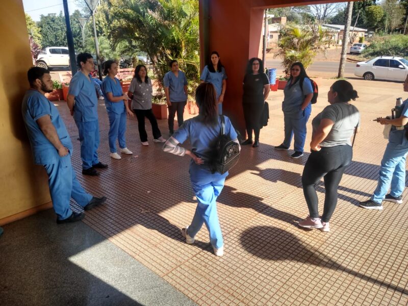 SAMIC de Oberá | Litoral SRL pagó el aguinaldo de diciembre con 4 meses de retraso y ahora no tendría el dinero para abonar el SAC reclamo salarial de trabajadores de limpieza del SAMIC de Obera a la empresa tercerizada Servicios del Litoral SRL - 2