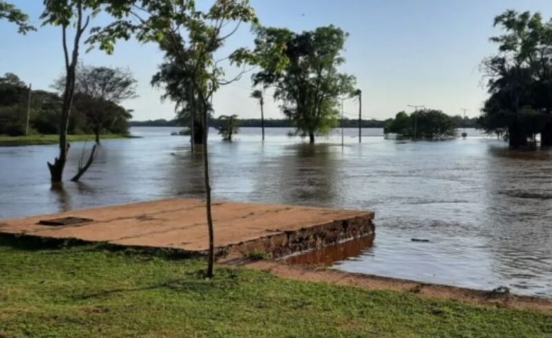 La crecida repentina del río Uruguay complica la situación en las ciudades costeras rio uruguay 1 - 2