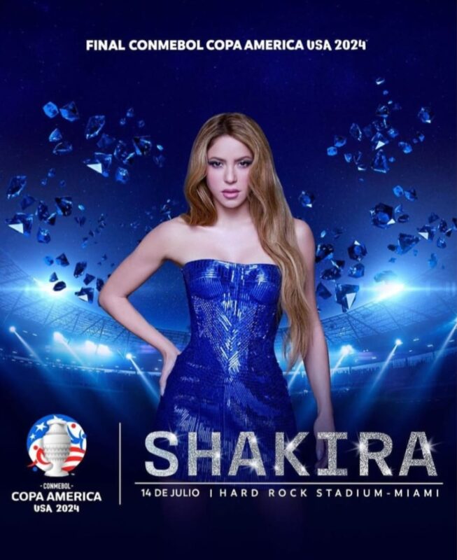 Copa América | La Conmebol confirmó un show de medio tiempo con la actuación de Shakira 3 shakira - 2