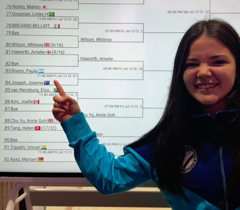 Squash | Paula Rivero participa del Mundial Juvenil en Estados Unidos y hace historia squash - 1