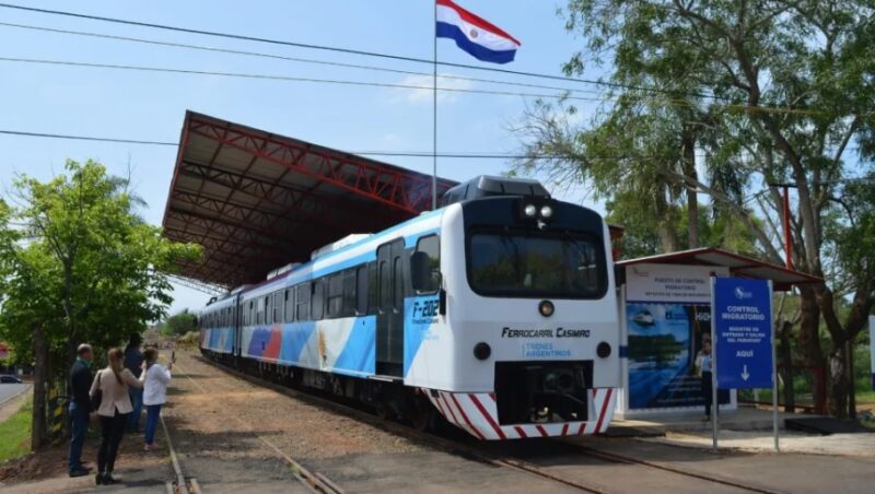 Posadas- Encarnación | Ferrocarriles Paraguay toma el control del tren internacional tren - 4