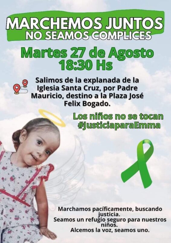 Itapúa | Marcharán en repudio al abuso sexual que provocó la muerte de una niña de 2 años 2 WhatsApp Image 2024 08 27 at 18.53.25 - 1