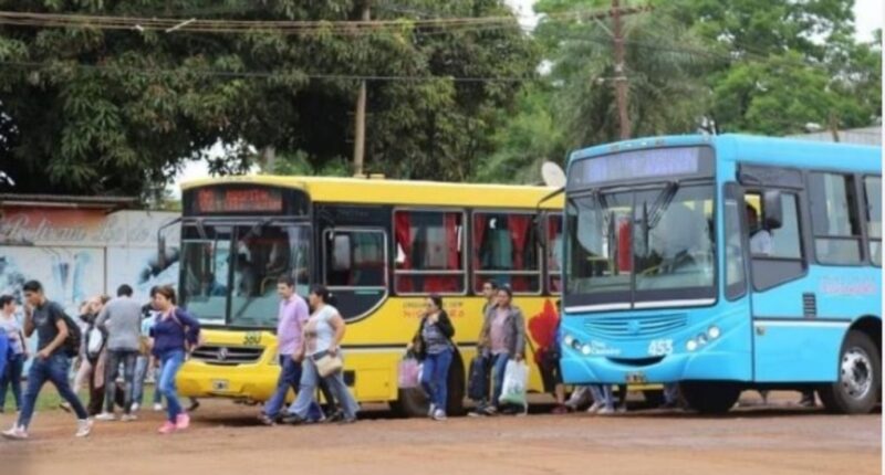 trasladan paradas de colectivos