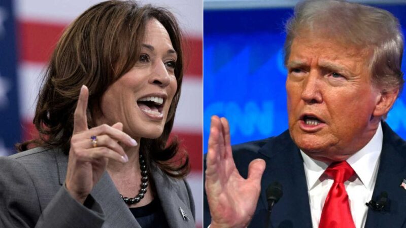 donald trump y kamala harris - 10