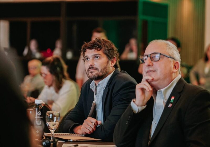 Facundo Lopez Sartori ministro del Agro y Hugo Passalacqua - 5