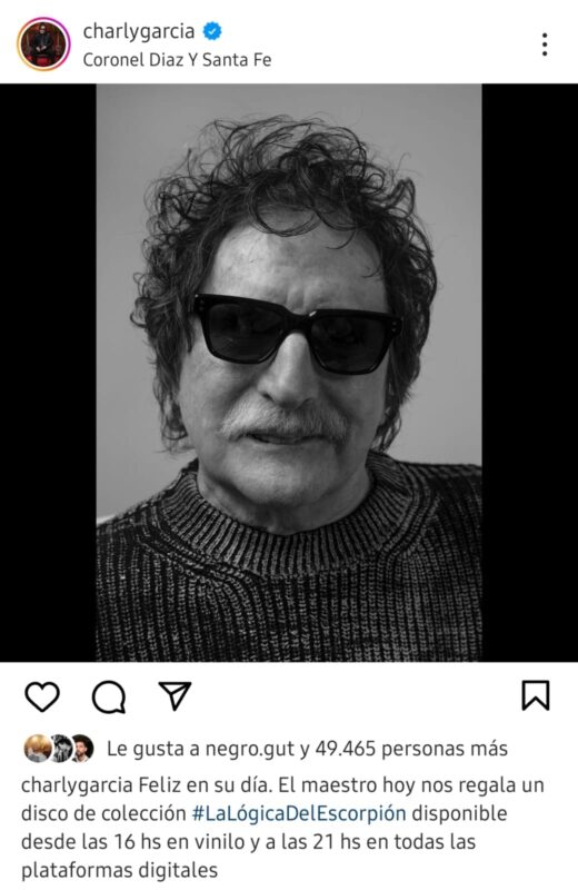 Música | Charly García presenta “La lógica del escorpión” su nuevo material discográfico 3 charly 2 - 2