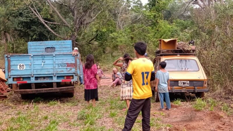 comunidad mbya mbokajaty cotra el ingreso al partuqe provincial del teyu cuare por las usurpaciones en su territorio censado por ley 26160 - 2