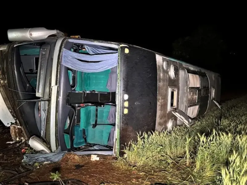 En Brasil, a pocos kilómetros de Misiones, volcó un colectivo y dejó más de 20 estudiantes heridos 3 md 8 - 2