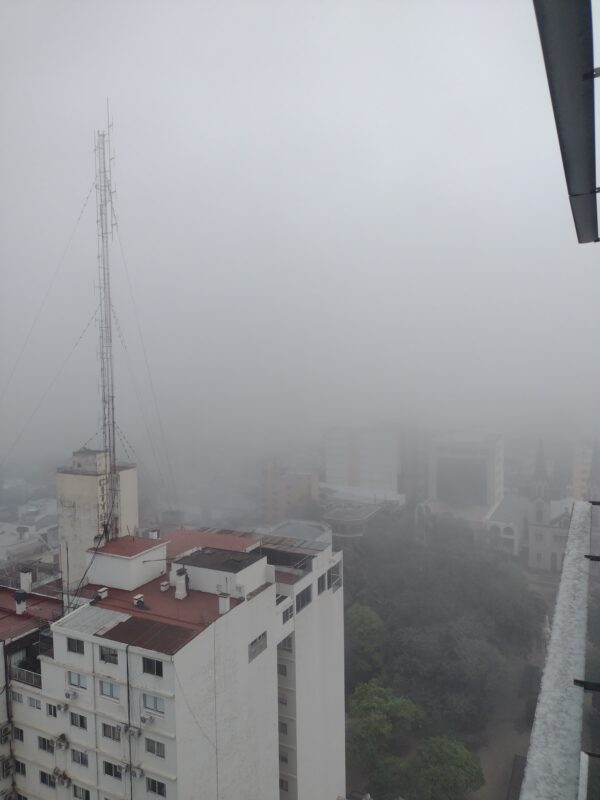 ¡No se ve nada! | Posadas amaneció cubierta de humo 15 posadas humo 9 - 14