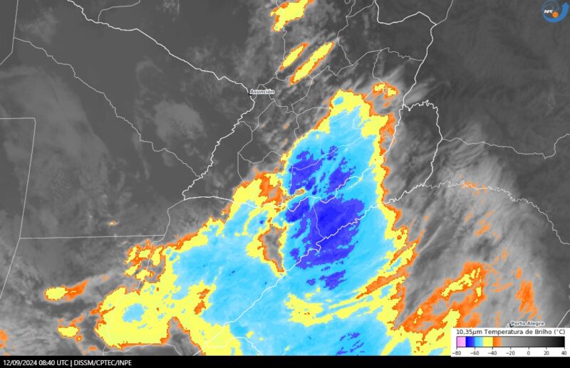 El tiempo en Misiones | Jueves con lluvias y advertencia por fuertes vientos 4 vientos - 3