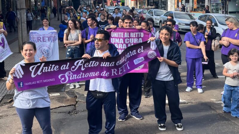 Se realizó la caminata anual de concientización sobre el Síndrome de Rett Síndrome de Rett