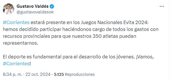 Juegos Nacionales Evita | El gobierno correntino anunció que 350 atletas participaran de la competencia 3 evita 2 - 2