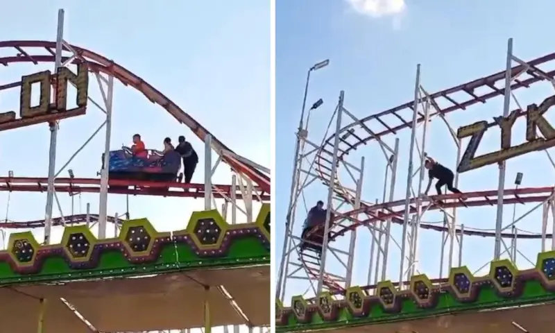 Clausuraron el parque de Posadas que se hizo viral por las fallas técnicas en sus juegos montana rusa - 6