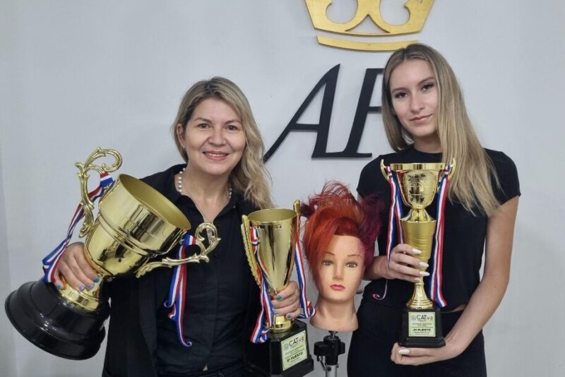 Agustina Franco se destacó en el Campeonato Sudamericano de Peluquería peluqueria - 5