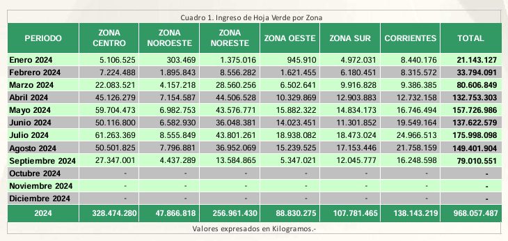 Yerba Mate | Desde el INYM sostienen que la cosecha de septiembre fue histórica 2 yerba2 - 1