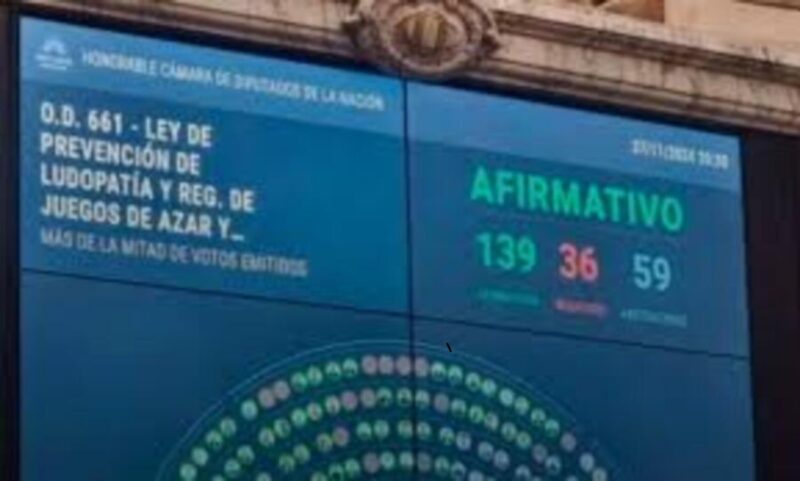 Ludopatías y ciber apuestas | Diputados dio media sanción a los proyectos ludopatia - 2