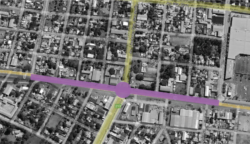 Corte total sobre Avenida Quaranta y San Martín por continuidad de obras de soterramiento 3 obras soterramiento - 2
