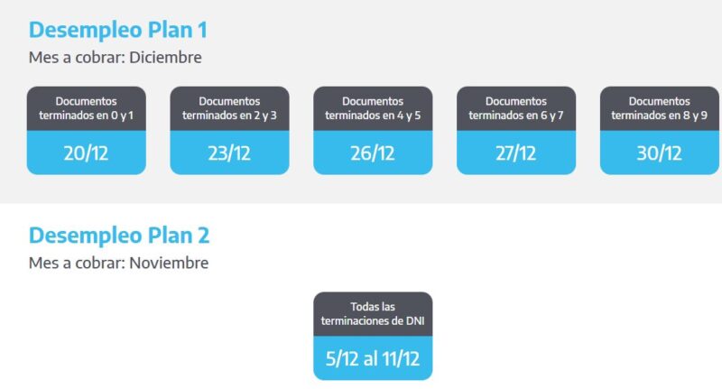 Anses | Calendario de Pagos para el último mes del año 7 anses3 - 6