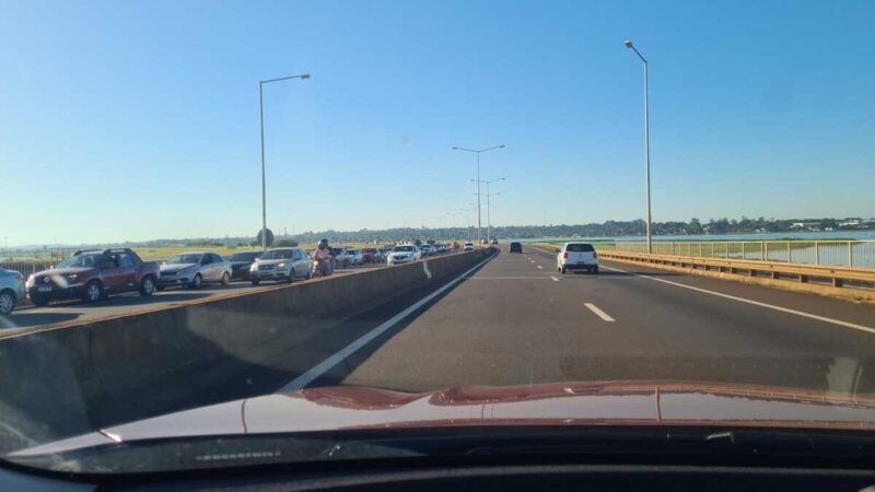 Paisaje repetido | Largas filas para trasponer la frontera y viajar a Paraguay paraguay 1 - 9
