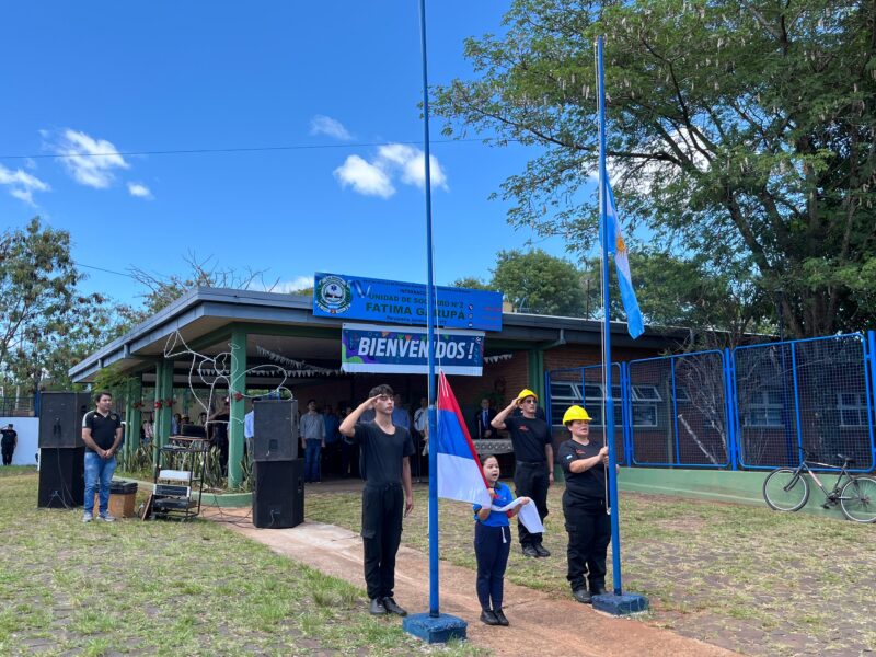 Se inauguró la segunda sede de la Asociacion Civil de Primeros Auxilios y medio ambiente “Las Dolores” 7 socorristas 3 - 6