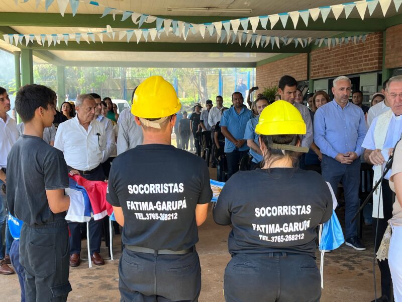 Se inauguró la segunda sede de la Asociacion Civil de Primeros Auxilios y medio ambiente “Las Dolores” 13 socorristas 6 - 12