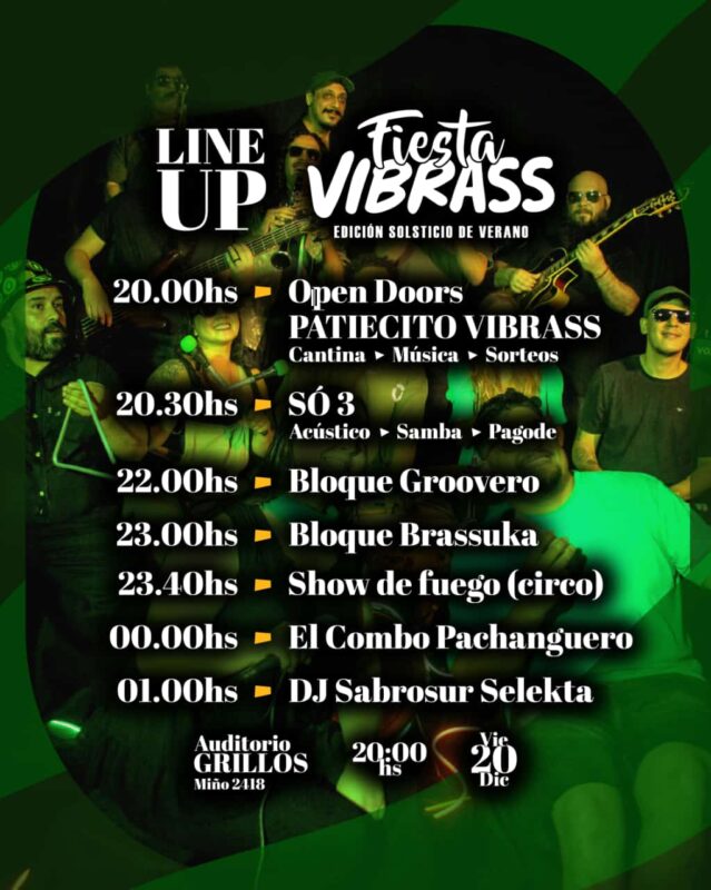 Verano 2025 | Fiesta Vibrass edición Solsticio de Verano, cerrar el año con la mejor música 9 vibrass2 - 8