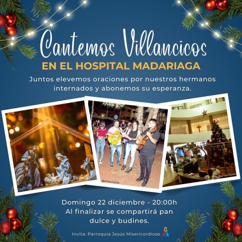 Tiempo de Navidad | Villancicos para acompañar a las personas internadas en el Madariaga 4 villancicos - 3