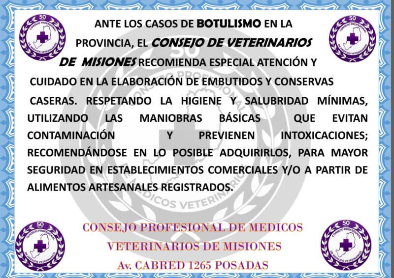 Botulismo en Misiones | “La cocción no asegura que el alimento sea comestible” 2 botulismo 2 - 1