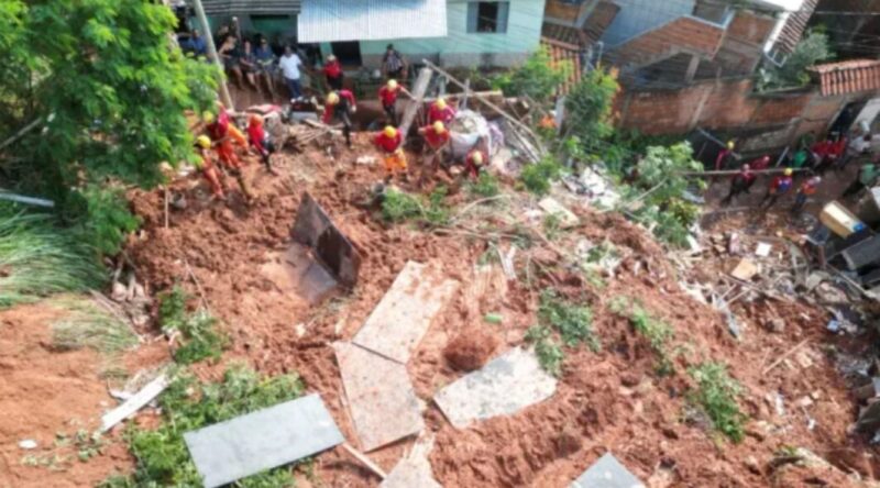 Brasil | Al menos diez muertos y tres desaparecidos tras deslizamientos de tierra en Minas Gerais minas gerais 1 - 9