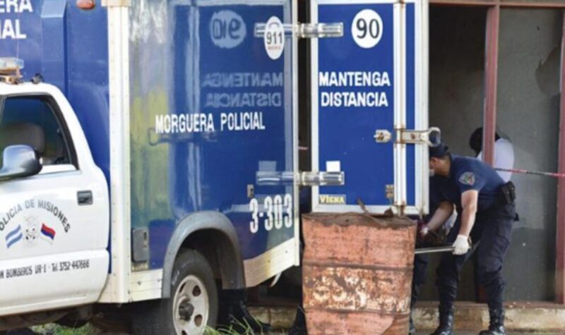 Asesinaron a un hombre y tiraron el cádaver al arroyo Negro de Garupá morguera 1 - 1