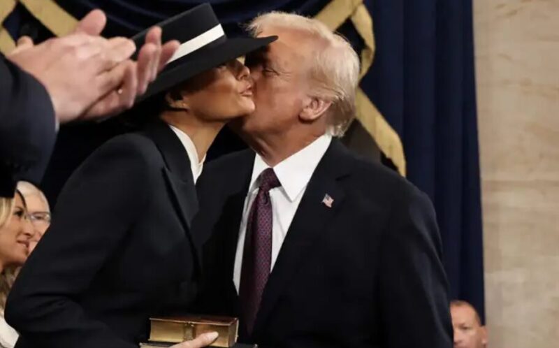 Estados Unidos | Donald Trump asumió su segunda presidencia y prometió una “revolución política” 7 trump esposa - 6
