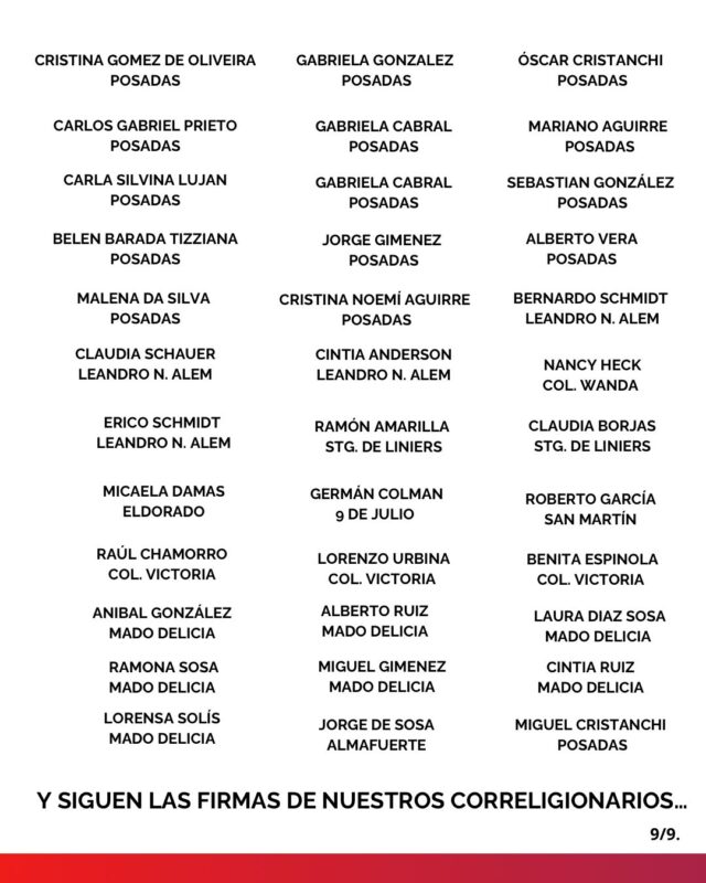 Crisis en la UCR | Arjol y otros dirigentes presentaron un comunicado en apoyo a La Libertad Avanza 18 9 - 17