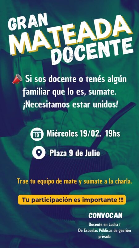 Docentes privados protestan | “No podemos hacer paro, pero sí demostrar nuestro descontento” 2 WhatsApp Image 2025 02 19 at 08.28.52 - 1